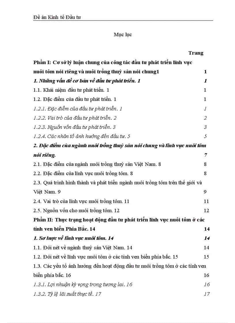 image for page Đầu tư phát triển lĩnh vực nuôi tôm ở các tỉnh ven biển phía Bắc 1