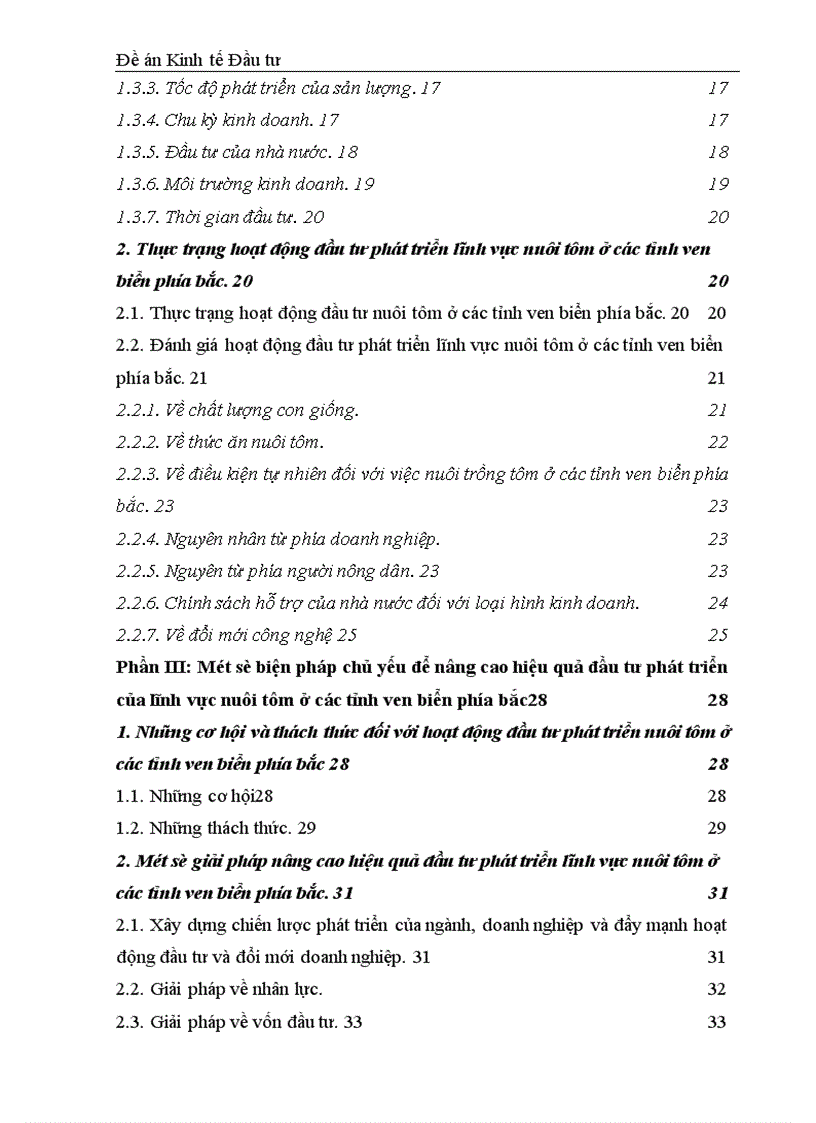 image for page Đầu tư phát triển lĩnh vực nuôi tôm ở các tỉnh ven biển phía Bắc 1