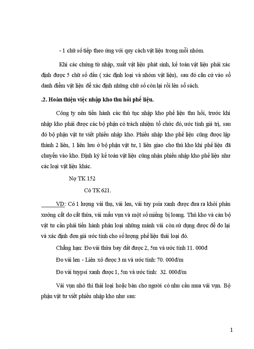 image for page Kế toán nguyên vật liệu tại doanh nghiệp sản xuất tại Công ty TNHH KIBA