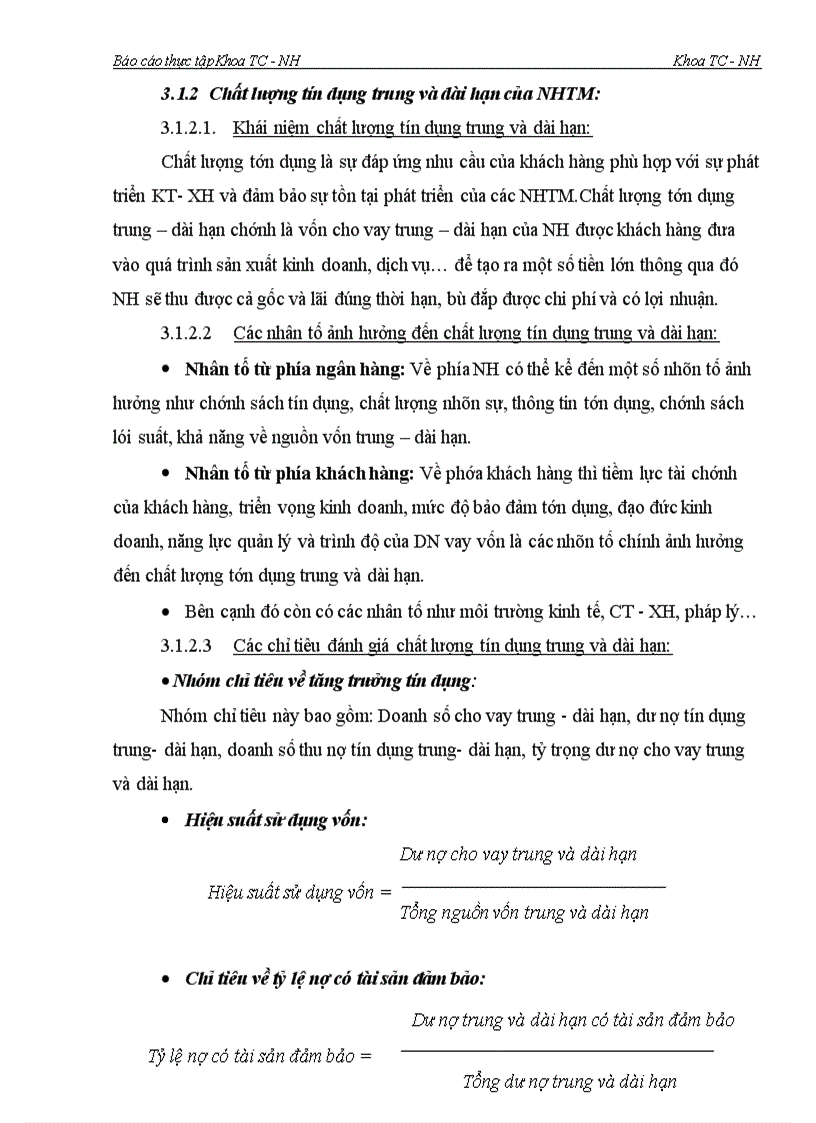 image for page Một số giải pháp nâng cao chất lượng tín dụng trung và dài hạn tại chi nhánh Ngân hàng Công thương Hai Bà Trưng