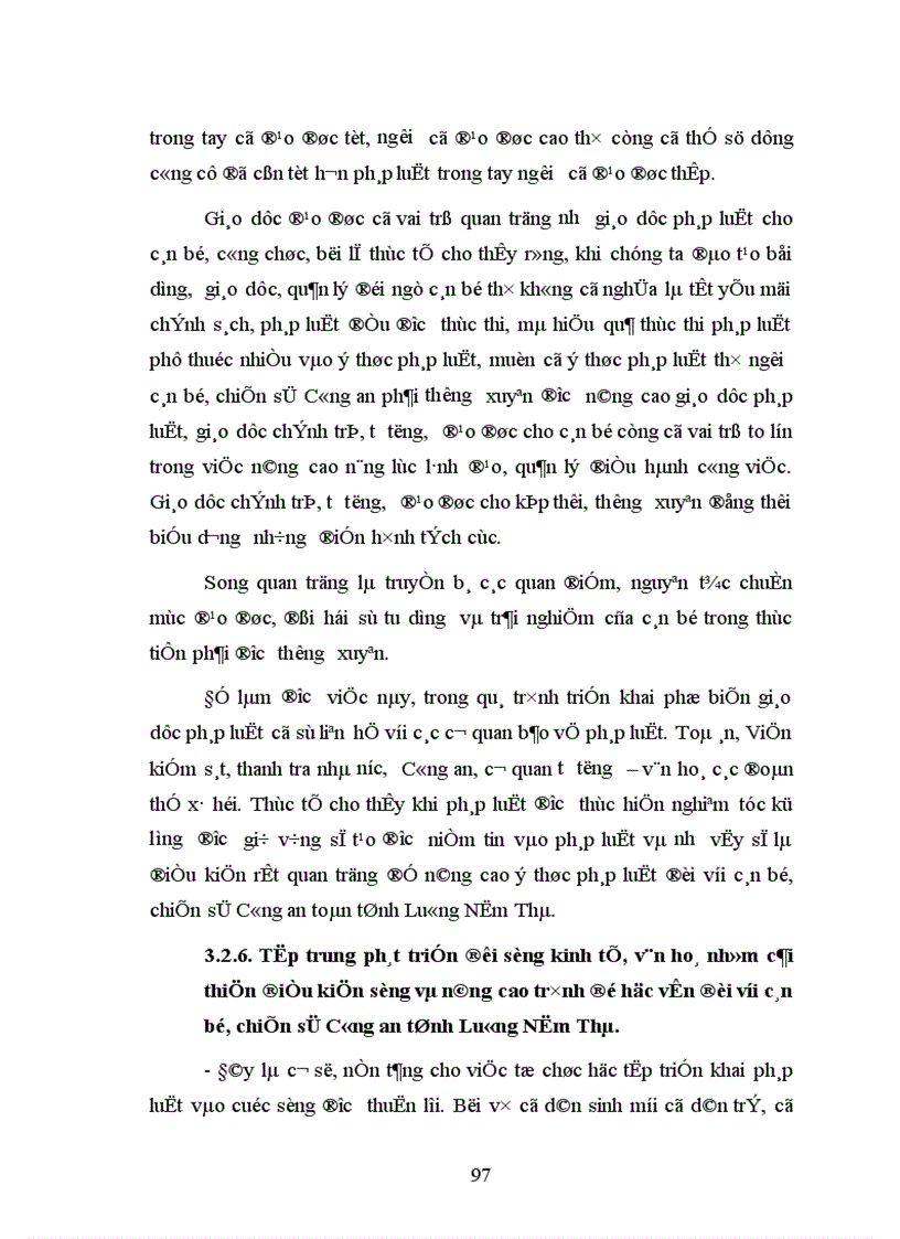image for page Giáo dục pháp luật đối với cán bộ chiến sĩ công an tỉnh Luông Nậm Thà Cộng hoà Dân chủ Nhân dân Lào