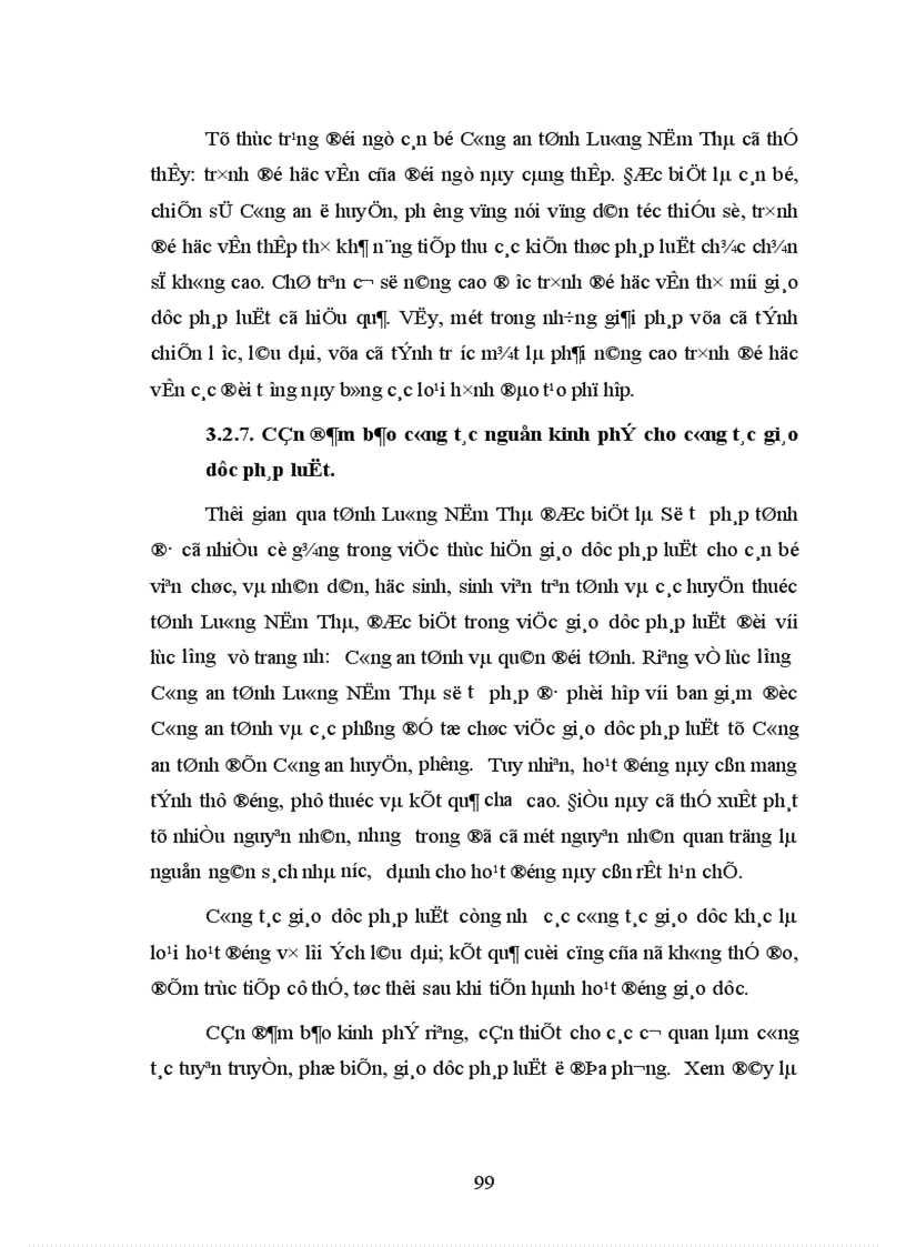 image for page Giáo dục pháp luật đối với cán bộ chiến sĩ công an tỉnh Luông Nậm Thà Cộng hoà Dân chủ Nhân dân Lào