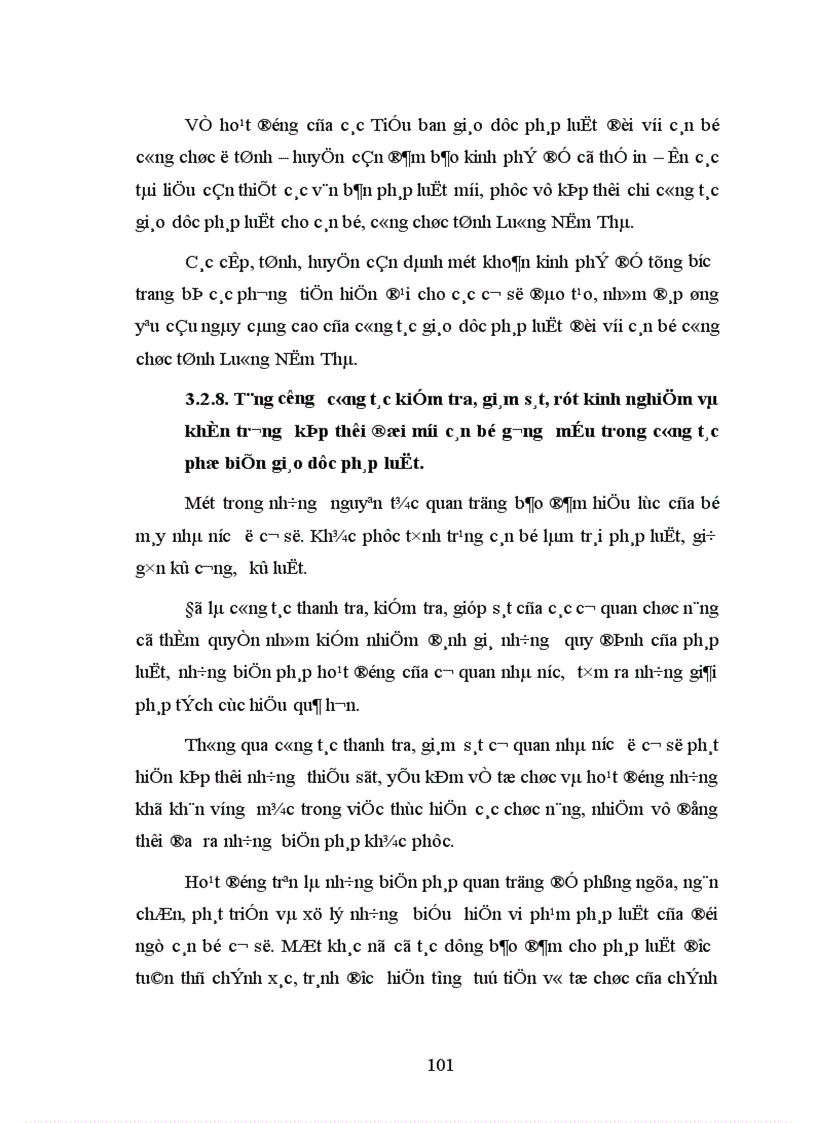 image for page Giáo dục pháp luật đối với cán bộ chiến sĩ công an tỉnh Luông Nậm Thà Cộng hoà Dân chủ Nhân dân Lào