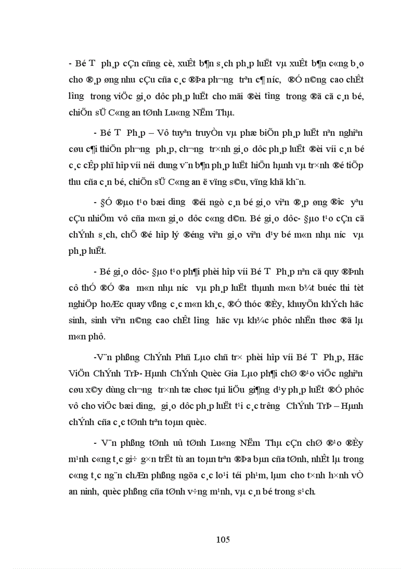 image for page Giáo dục pháp luật đối với cán bộ chiến sĩ công an tỉnh Luông Nậm Thà Cộng hoà Dân chủ Nhân dân Lào