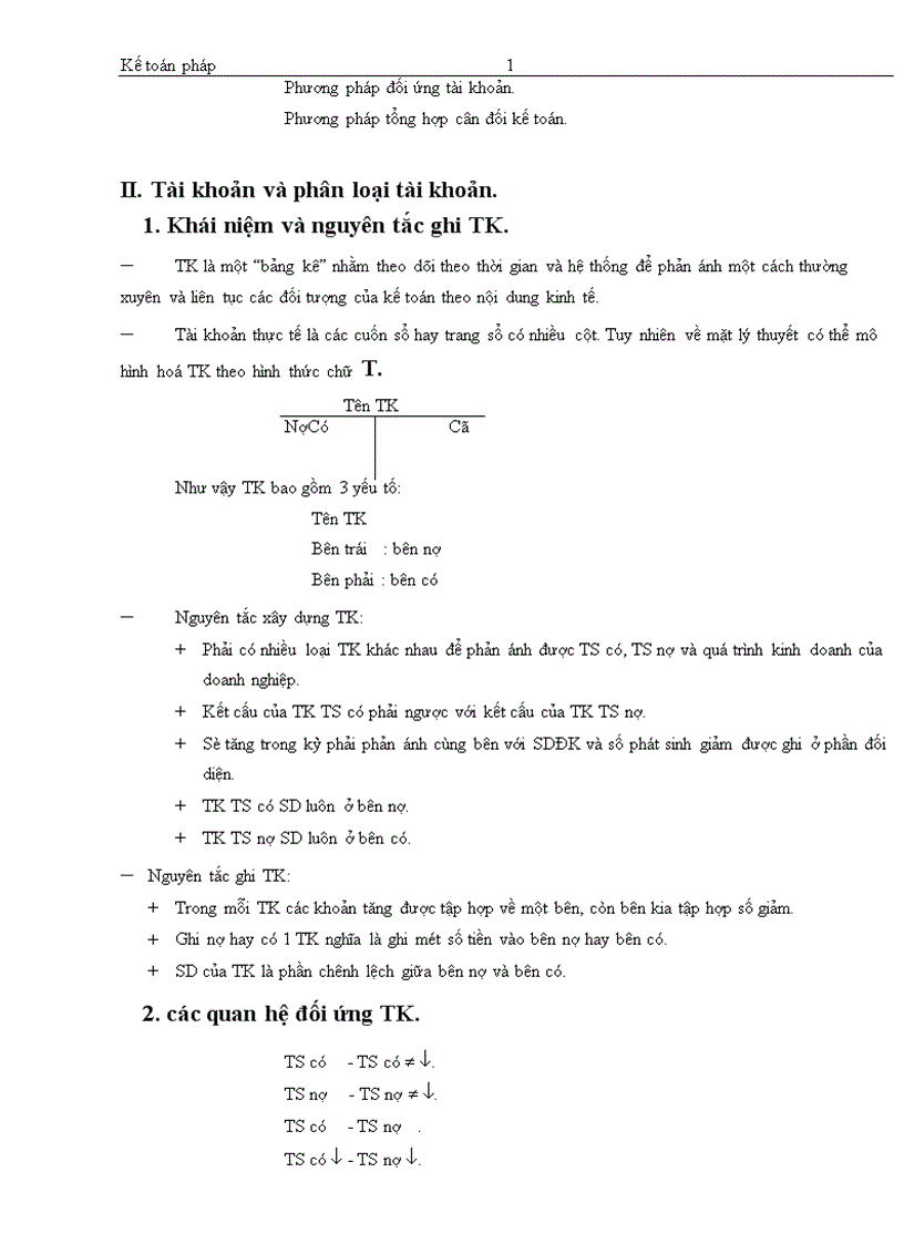 Kế toán bằng tiền các loại chứng khoán và thương phiếu 1