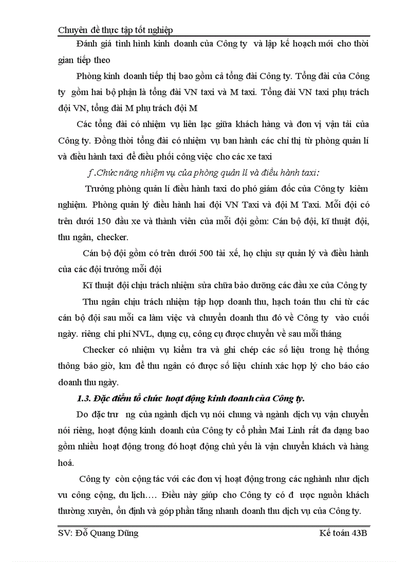 image for page Hoàn thiện hạch toán Doanh thu xác định kết quả kinh doanh tại Công ty Cổ phần Mai Linh Hà Nội 1