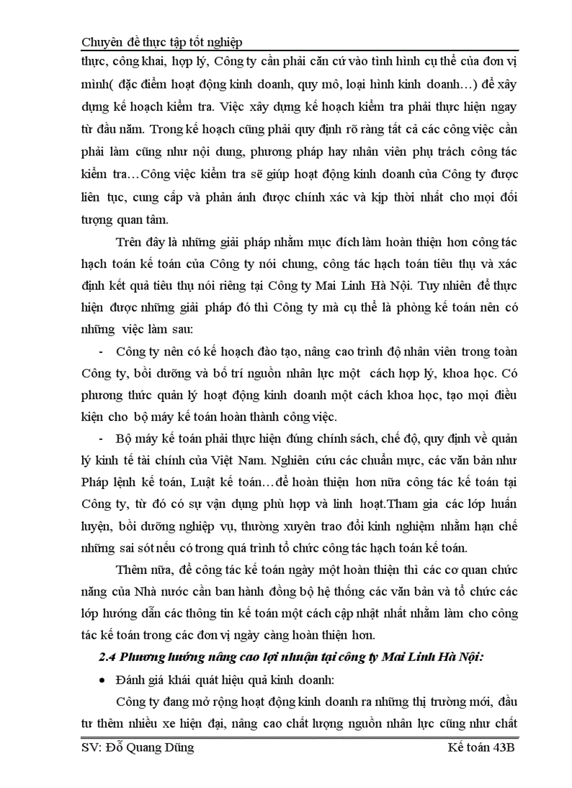 image for page Hoàn thiện hạch toán Doanh thu xác định kết quả kinh doanh tại Công ty Cổ phần Mai Linh Hà Nội 1