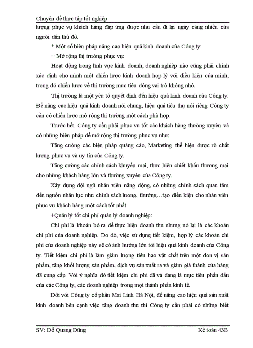 image for page Hoàn thiện hạch toán Doanh thu xác định kết quả kinh doanh tại Công ty Cổ phần Mai Linh Hà Nội 1