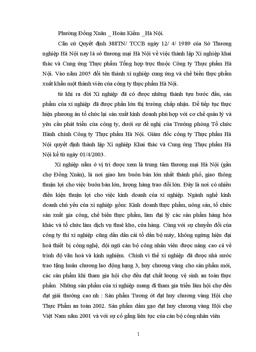 image for page Nâng cao hiệu quả áp dụng HACCP nhằm cải thiện chất lượng sản phẩm tại công ty thực phẩm Hà Nội 1