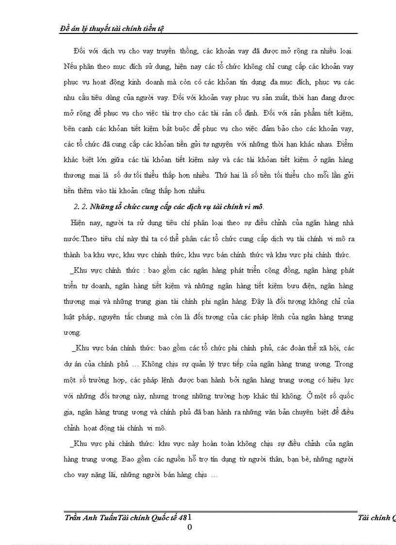 image for page Chính sách lãi suất áp dụng trong họat động tài chính vi mô ở việt nam