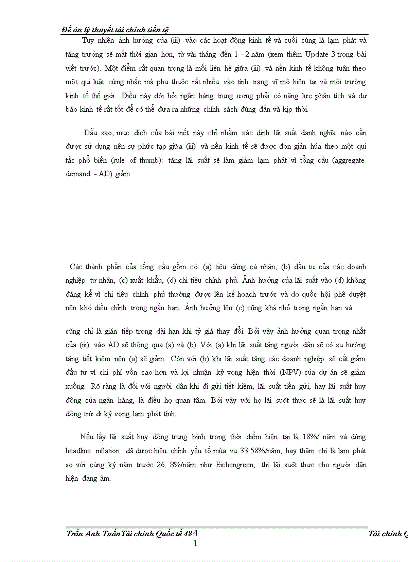 image for page Chính sách lãi suất áp dụng trong họat động tài chính vi mô ở việt nam