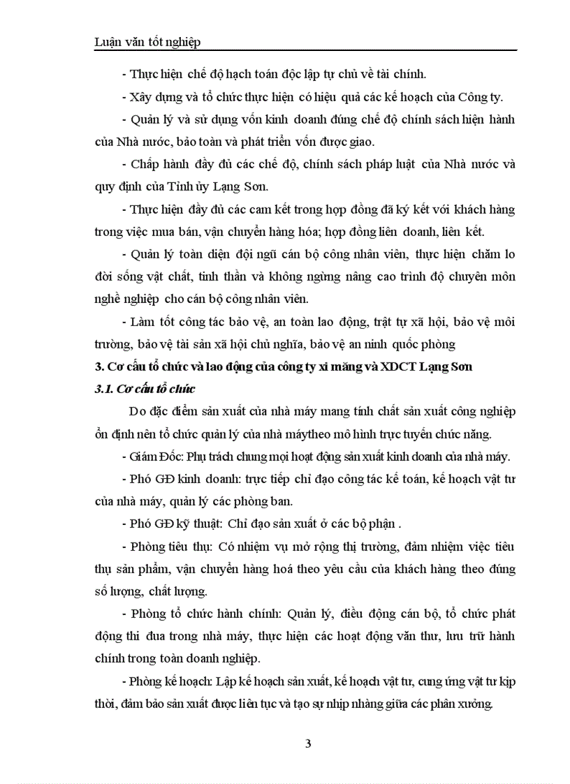 image for page Hoạch định chiến lược của Công ty Xi măng và xây dựng công trình Lạng Sơn 1