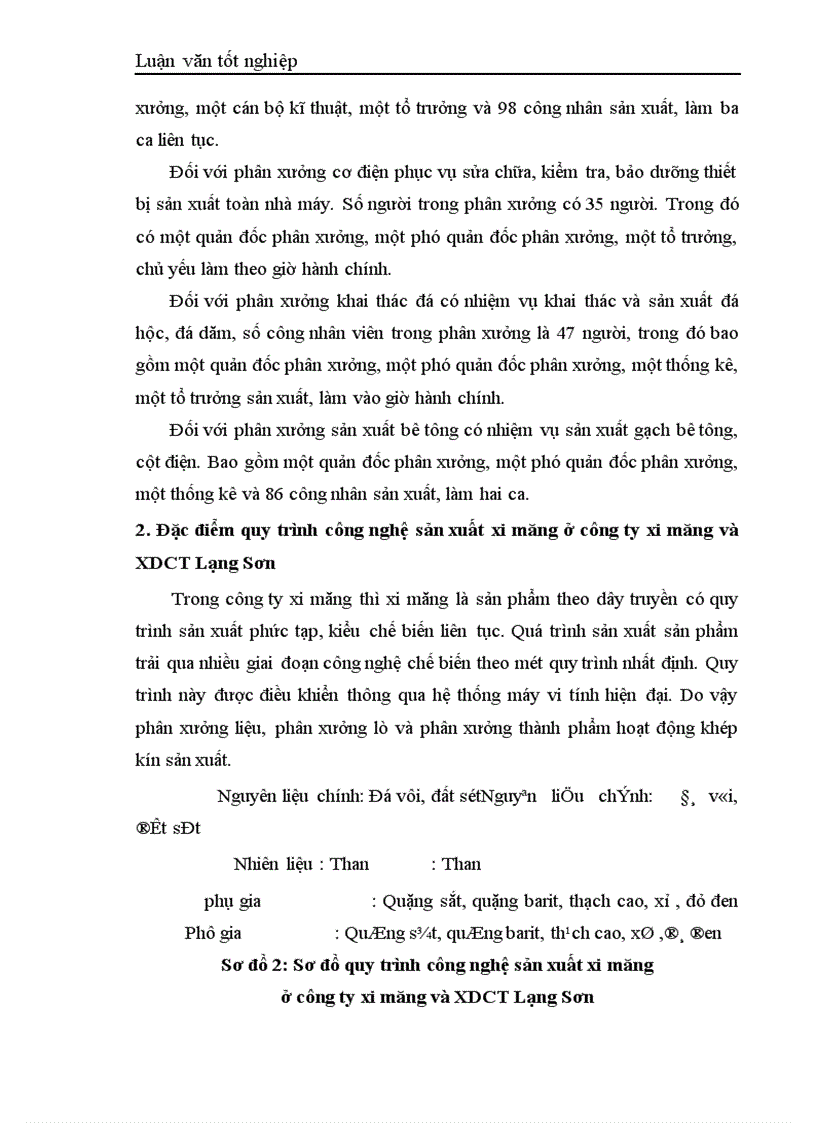 image for page Hoạch định chiến lược của Công ty Xi măng và xây dựng công trình Lạng Sơn 1