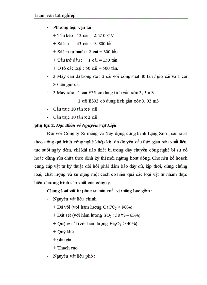 image for page Hoạch định chiến lược của Công ty Xi măng và xây dựng công trình Lạng Sơn 1