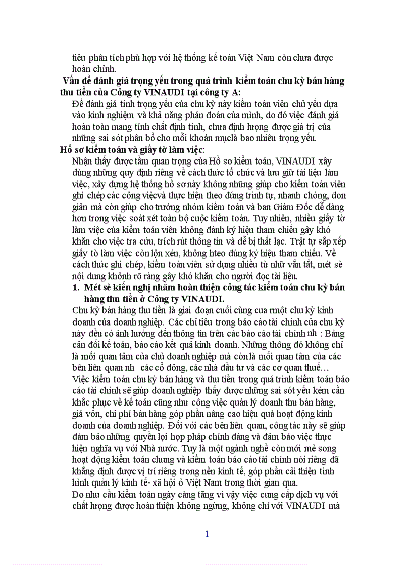 image for page Kiểm toán chu kỳ bán hàng và thu tiền trong một cuộc kiểm toán báo cáo tài chính 1
