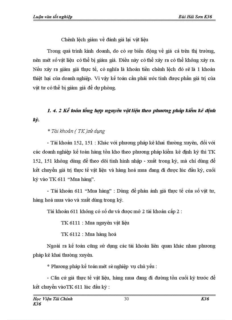 image for page Tổ chức công tác kế toán nguyên vật liệu ở Công ty TNHH Khánh vân 1