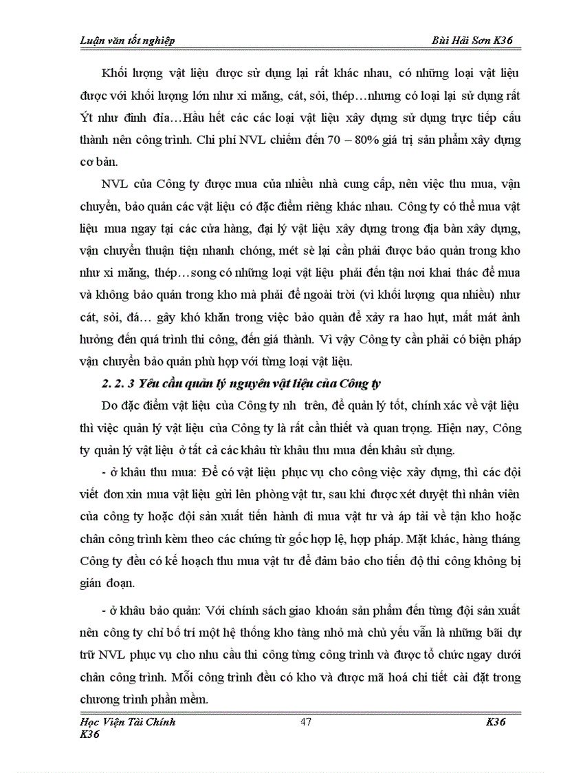 image for page Tổ chức công tác kế toán nguyên vật liệu ở Công ty TNHH Khánh vân 1