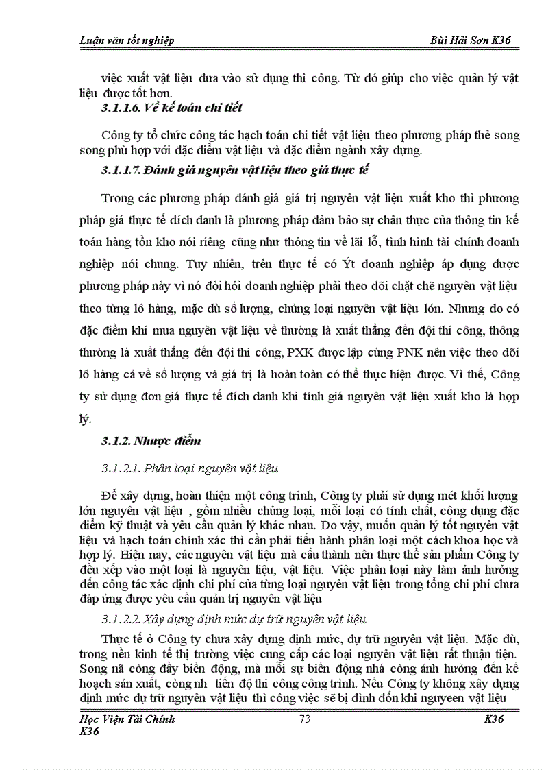 image for page Tổ chức công tác kế toán nguyên vật liệu ở Công ty TNHH Khánh vân 1