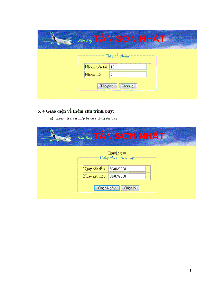 image for page Phân tích và thiết kế hệ thống quản lý chuyến bay của một sân bay 1