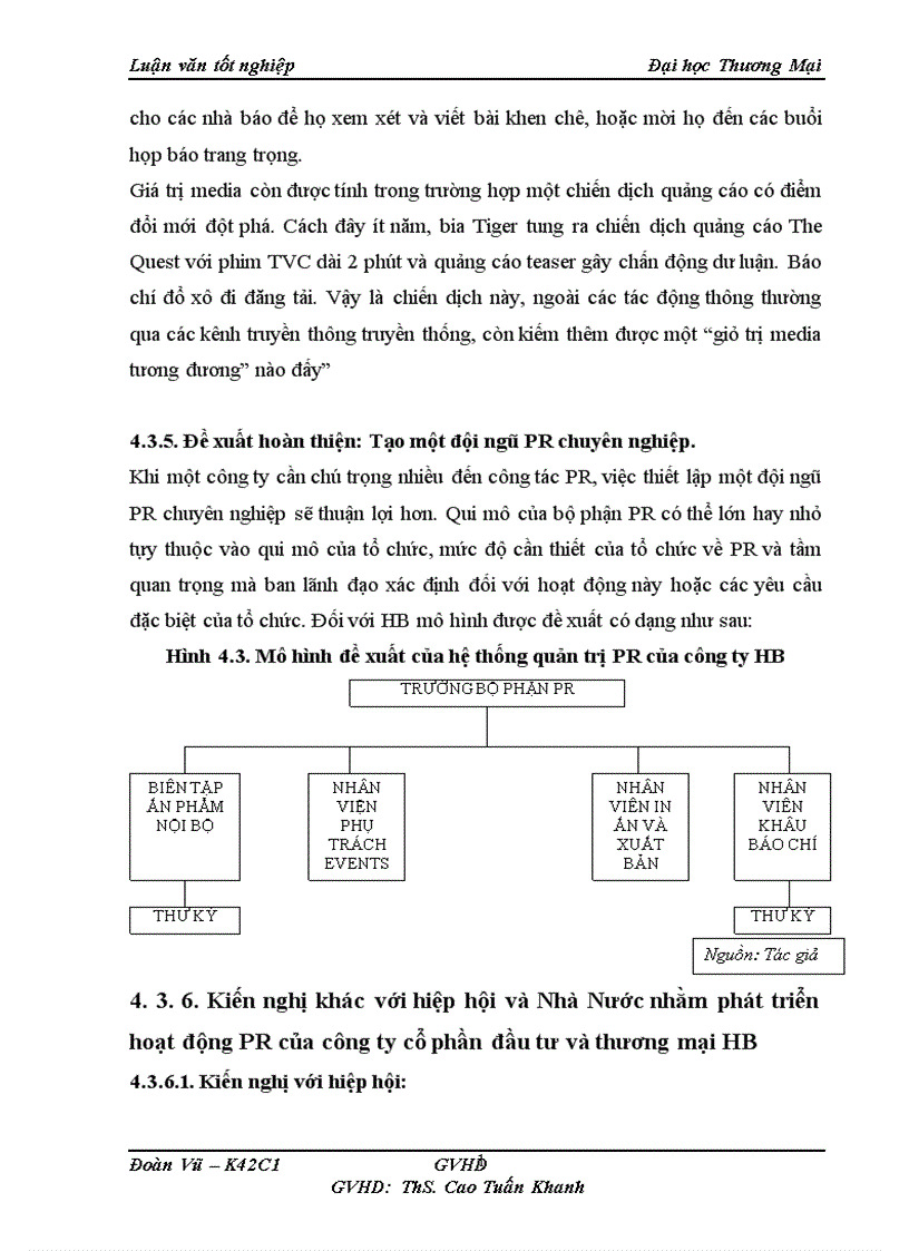 image for page Một số giải pháp nâng cao hoạt động PR của Công ty Cổ phần Đầu tư Thương Mại HB tại Miền Bắc 1