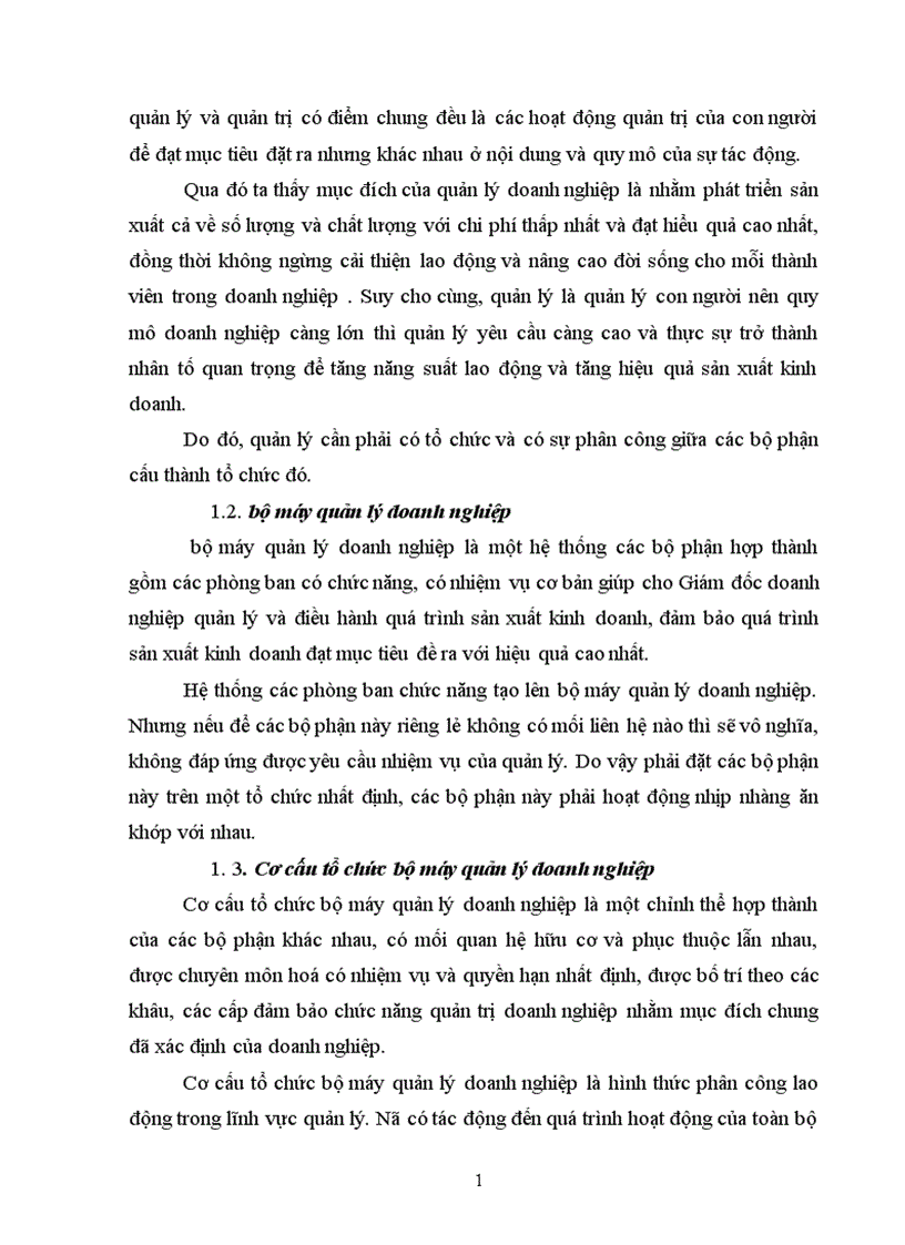 image for page Hoàn thiện cơ cấu tổ chức bộ máy quản lý ở công ty TNHH Minh Trí 1