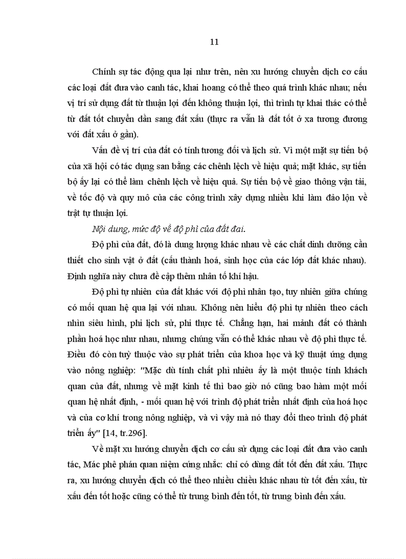 image for page Vận dụng lý luận địa tô chênh lệch II của C Mác vào việc thâm canh cây trồng ở Phú Yên