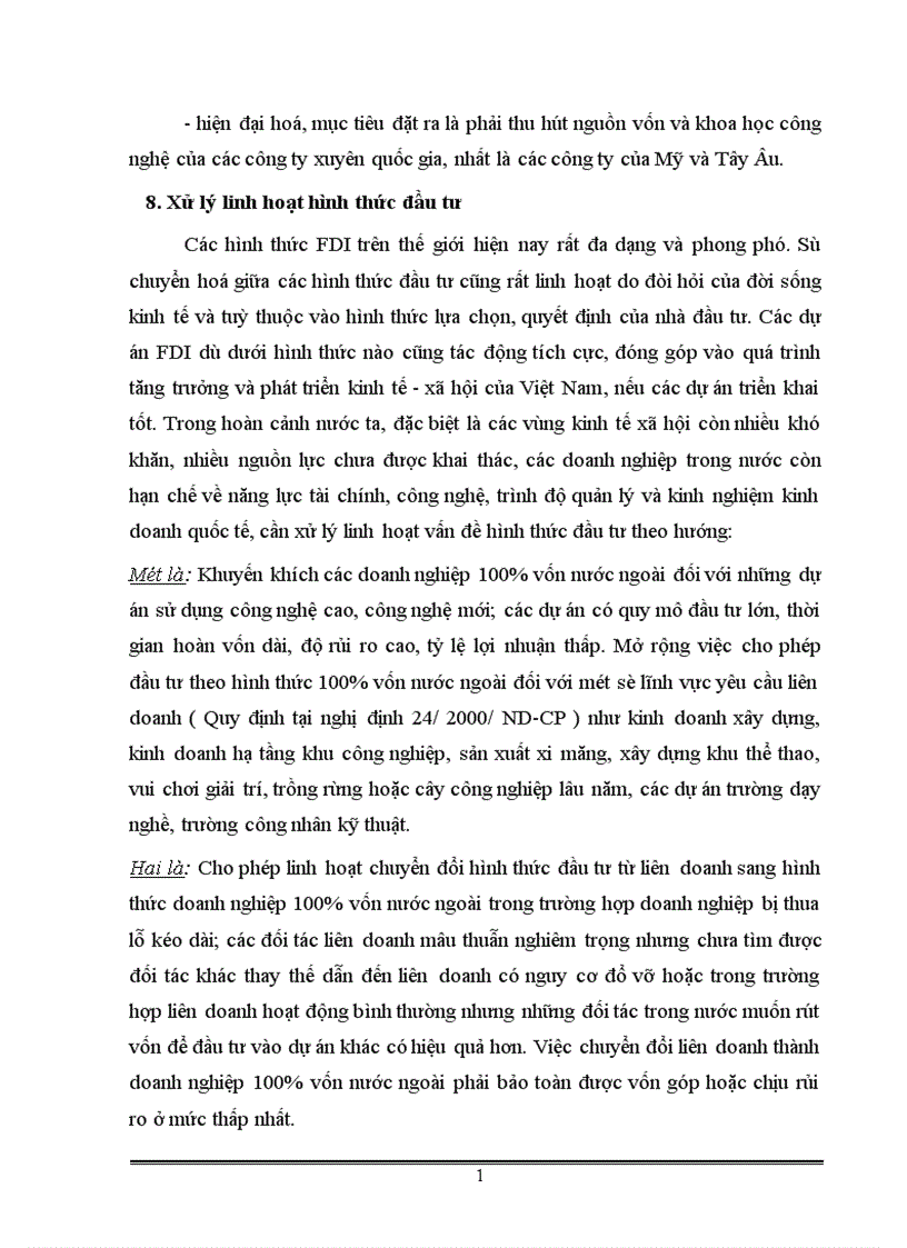 image for page Giải pháp thu hút FDI vào Việt nam