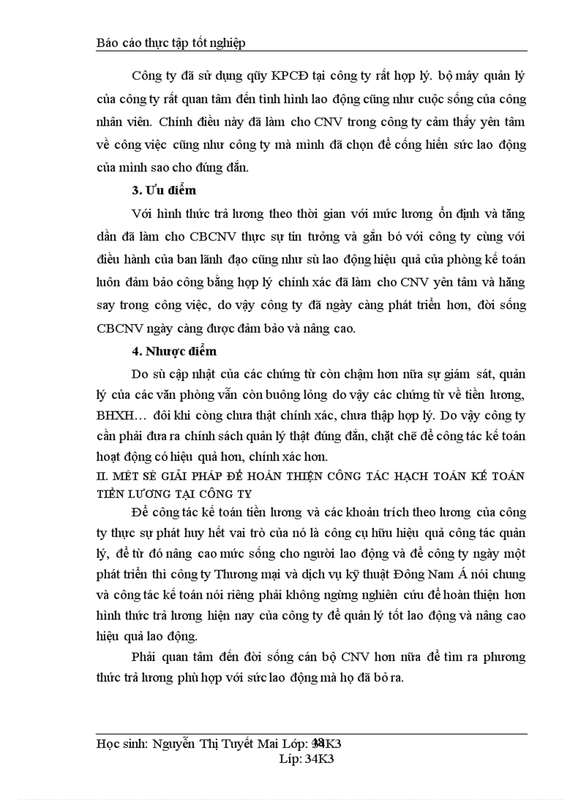 image for page Kế toán tiền lương và các khoản trích theo lương tại Công ty cổ phần Thương Mại và dịch vụ kỹ thuật Đông Nam á 1