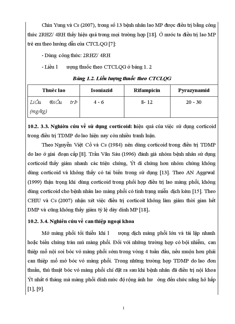 image for page Nghiên cứu đặc điểm lâm sàng cận lâm sàng và kết quả bước đầu điều trị tràn dịch màng phổi do lao ở trẻ em 1