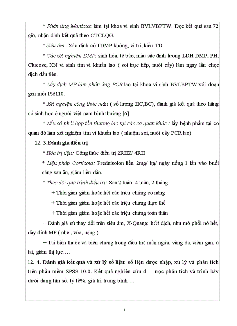 image for page Nghiên cứu đặc điểm lâm sàng cận lâm sàng và kết quả bước đầu điều trị tràn dịch màng phổi do lao ở trẻ em 1