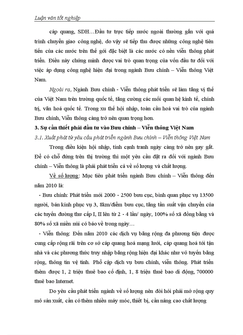image for page Một số giải pháp nâng cao khả năng thu hút đầu tư trực tiếp nước ngoài vào Bưu chính Viễn thông Việt Nam 1