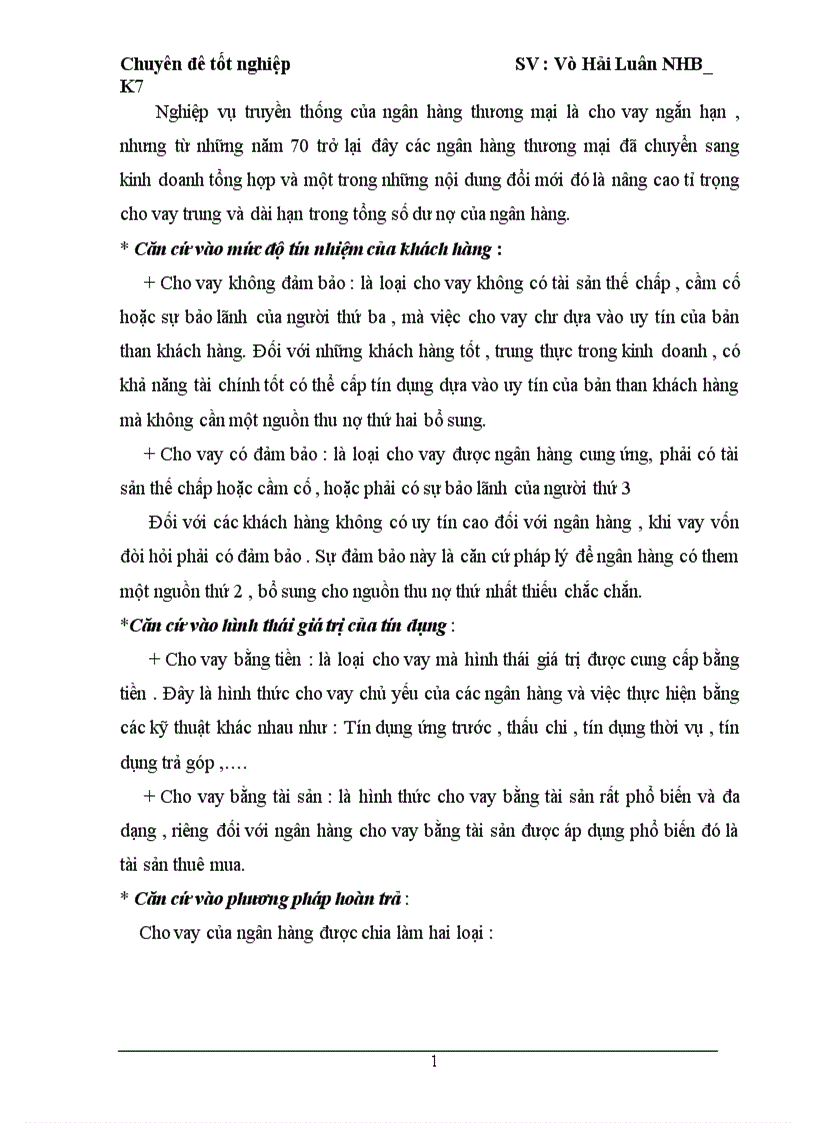image for page Giải pháp nâng cao chất lượng tín dụng tại Ngân Hàng Đầu Tư và Phát Triển Việt Nam chi nhanh Quang Trung 1