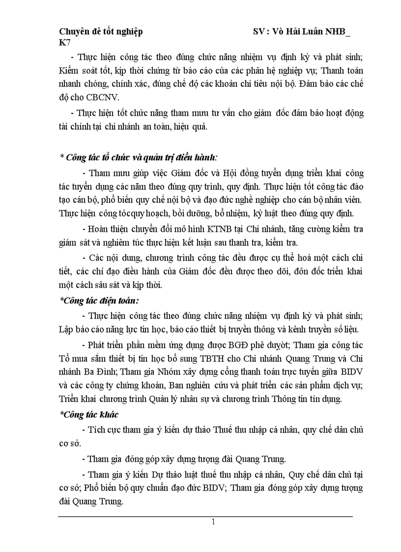 image for page Giải pháp nâng cao chất lượng tín dụng tại Ngân Hàng Đầu Tư và Phát Triển Việt Nam chi nhanh Quang Trung 1