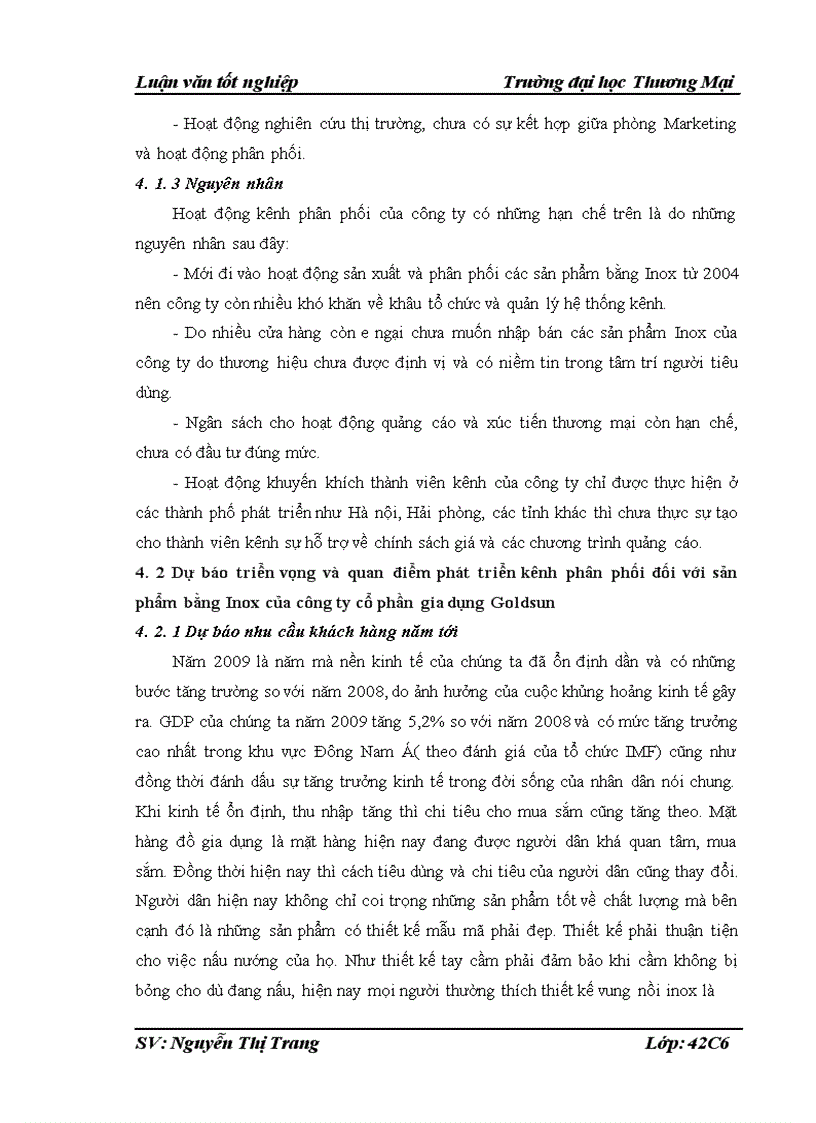 image for page Phát triển kênh phân phối sản phẩm bằng Inox của công ty cổ phần gia dụng Goldsun trên thị trường miền Bắc