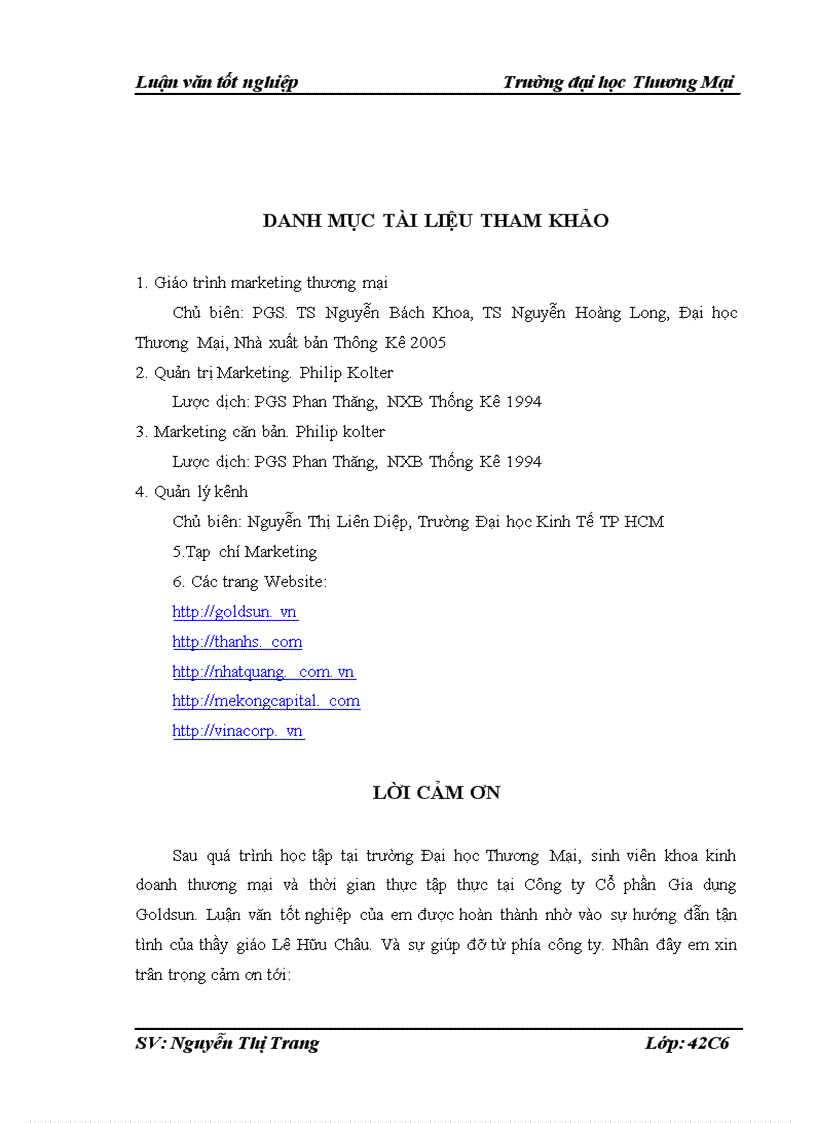 image for page Phát triển kênh phân phối sản phẩm bằng Inox của công ty cổ phần gia dụng Goldsun trên thị trường miền Bắc