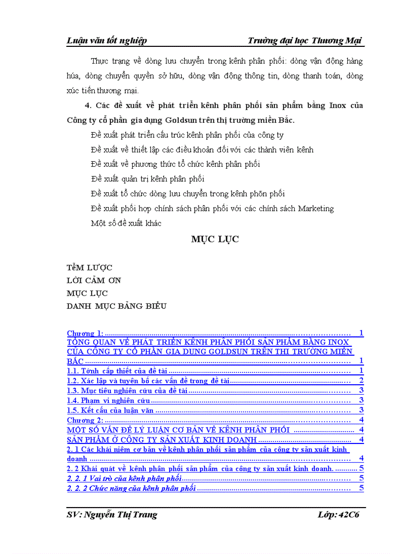 image for page Phát triển kênh phân phối sản phẩm bằng Inox của công ty cổ phần gia dụng Goldsun trên thị trường miền Bắc