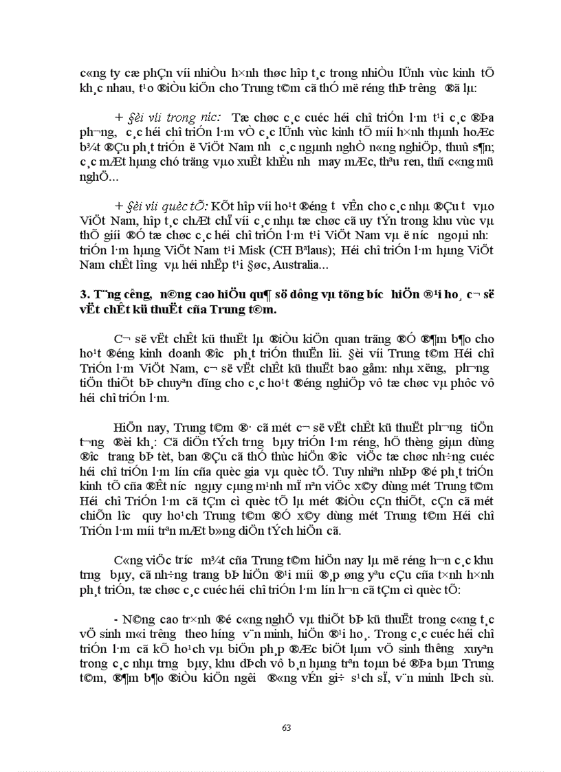 image for page Một số giải pháp nâng cao hiệu quả tổ chức hoạt động hội chợ triển lãm tại Trung tâm Hội chợ Triển lãm Việt Nam 1