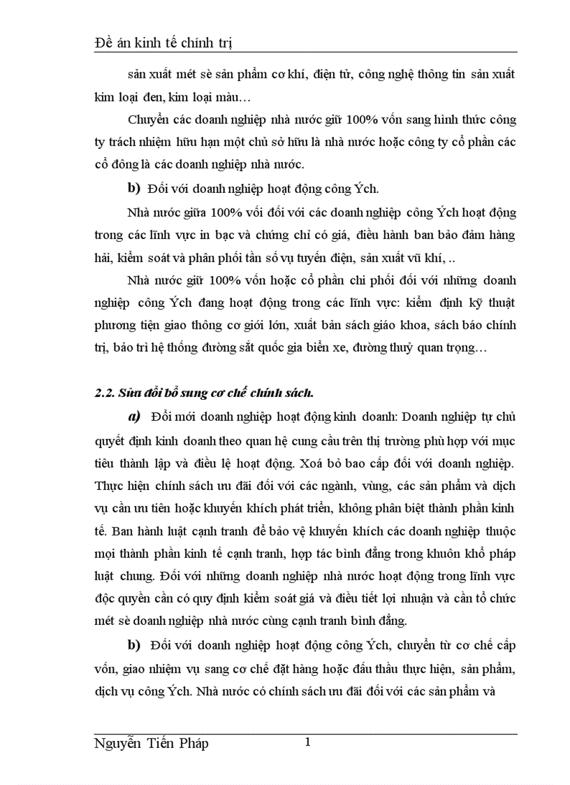 image for page Kinh tế Nhà Nước và vai trò của nó trong nền kinh Việt Nam 1