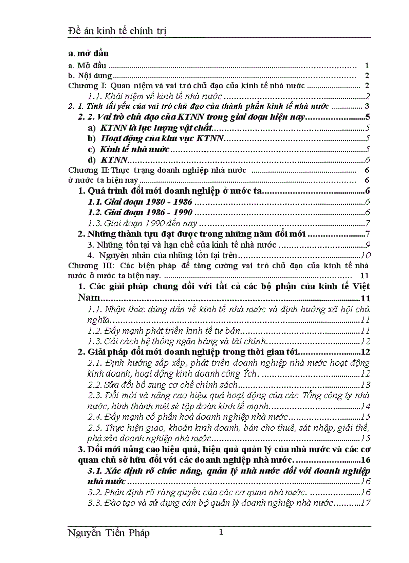 image for page Kinh tế Nhà Nước và vai trò của nó trong nền kinh Việt Nam 1