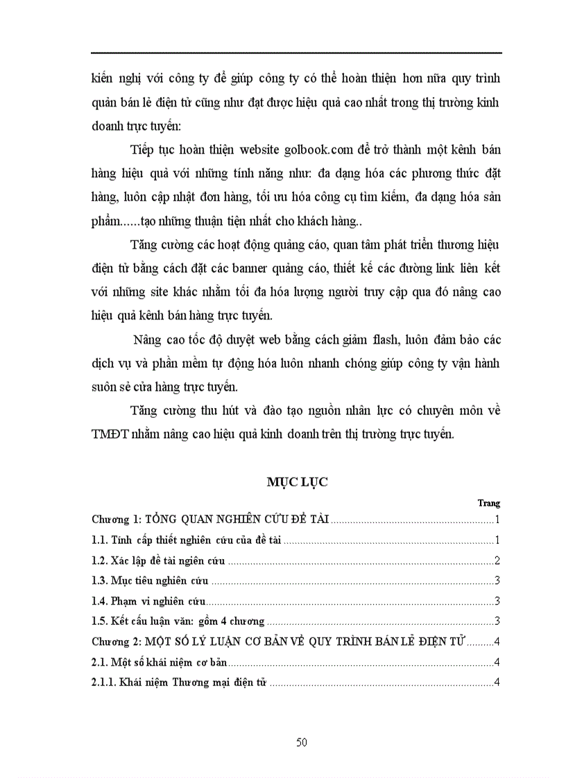 image for page Hoàn thiện quy trình bán lẻ sách trực tuyến cho website golbook com 1