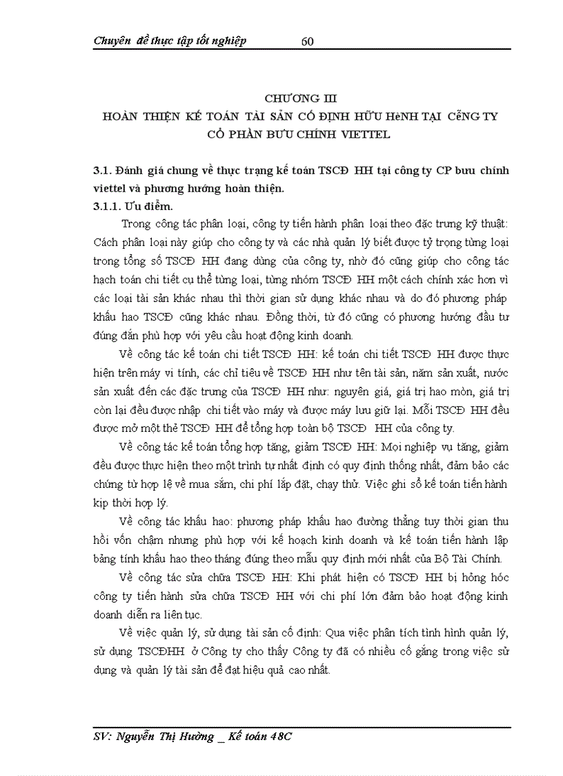 image for page Hoàn thiện kế toán tài sản cố định hữu hình tại công ty CP bưu chính Viettel 1