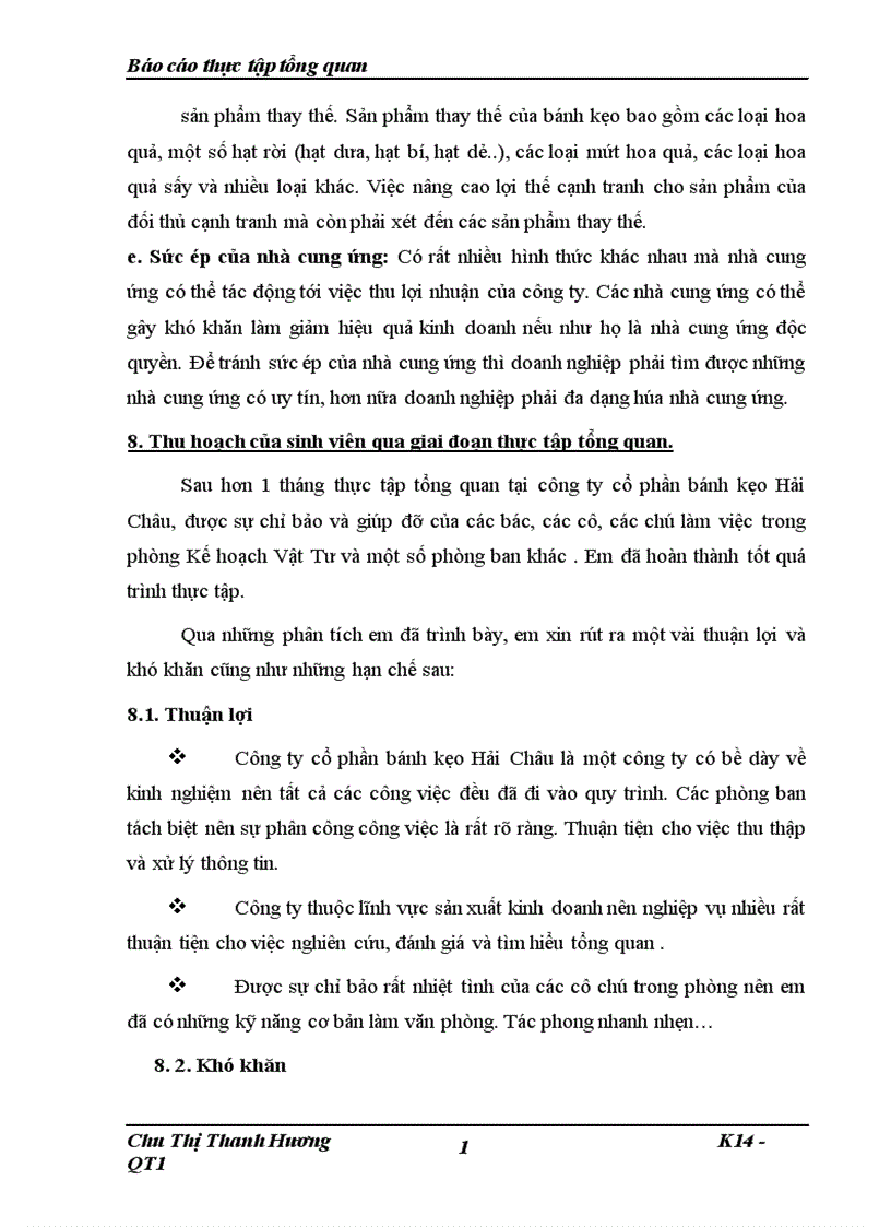 image for page Báo cáo thực tập tổng hợp tại công ty cổ phần bánh kẹo Hải Châu