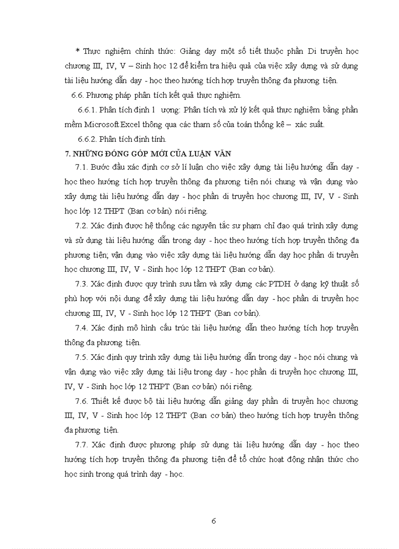 image for page Xây dựng và sử dụng tài liệu hướng dẫn dạy học phần Di truyền học chương III IV V Sinh học lớp 12 Ban cơ bản theo hướng tích hợp truyền thông đa phương tiện