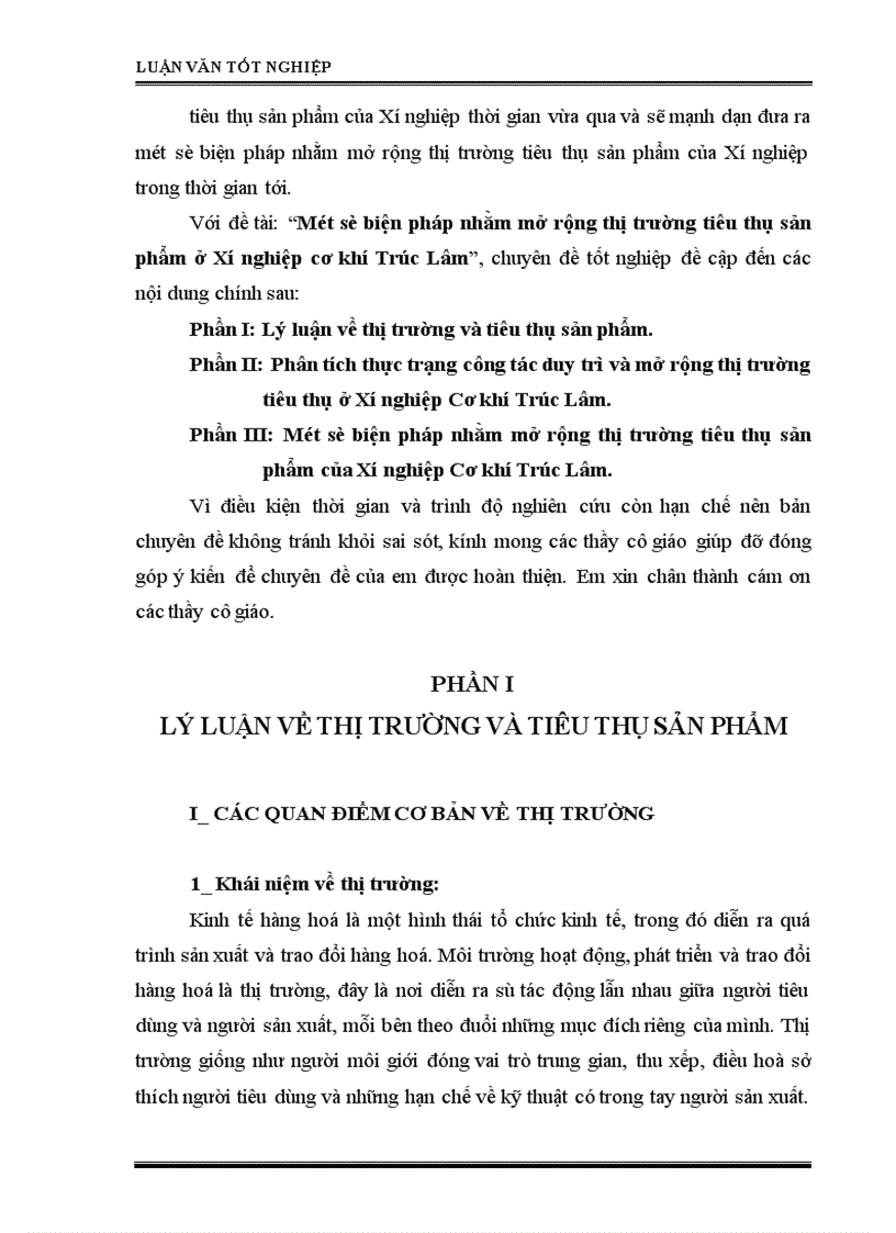 image for page Một số biện pháp nhằm mở rộng thị trường tiêu thụ sản phẩm ở Xí nghiệp cơ khí Trúc Lâm 1