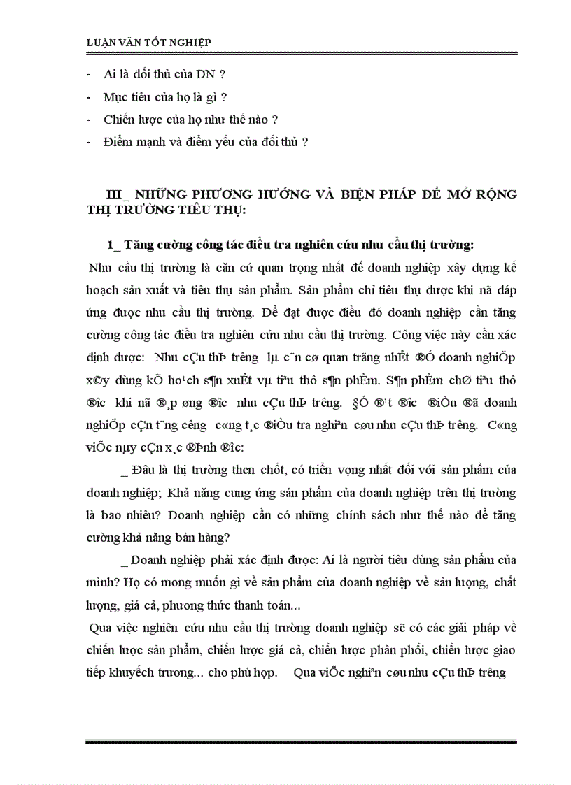image for page Một số biện pháp nhằm mở rộng thị trường tiêu thụ sản phẩm ở Xí nghiệp cơ khí Trúc Lâm 1