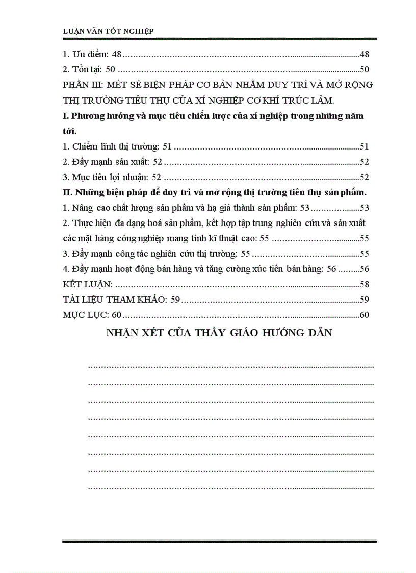 image for page Một số biện pháp nhằm mở rộng thị trường tiêu thụ sản phẩm ở Xí nghiệp cơ khí Trúc Lâm 1