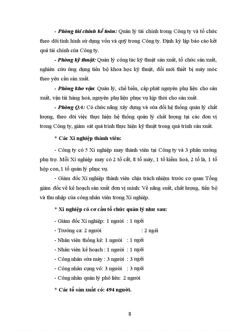 image for page Báo cáo thực tập tổng hợp tại Công ty cổ phần may Nam Hà 1