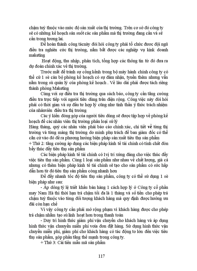 image for page Báo cáo thực tập tổng hợp tại Công ty cổ phần may Nam Hà 1