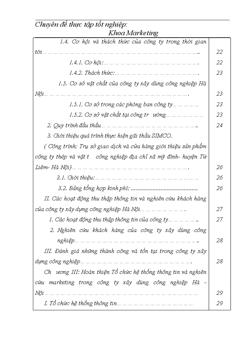 image for page Kết quả hoạt động sản xuất kinh doanh và thực trạng tổ chức thu thập thông tin Nghiên cứu khách hàng của công ty xây dựng 1