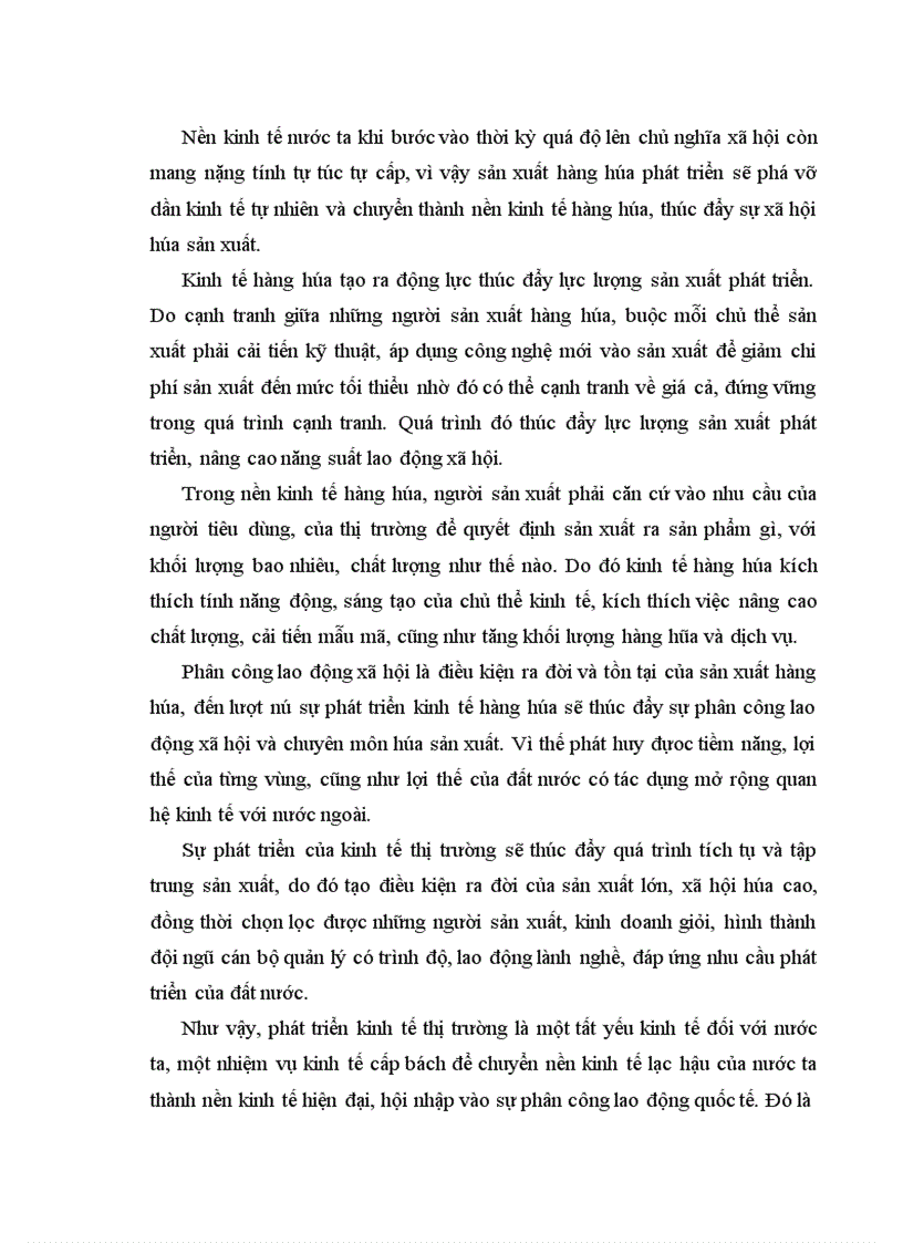 image for page Kinh tế thị trường nói chung và quan điểm của Đảng ta về phát triển nền kinh tế thị trường định hướng xã hội chủ nghĩa ở Việt Nam nói riêng